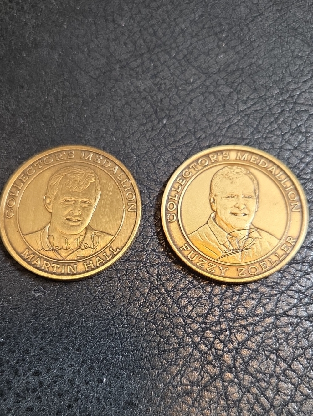 PGA TOUR Collector's Medallion Set: Martin Hall & Fuzzy Zoeller Signature Series